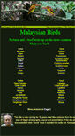 Mobile Screenshot of malaysianbirds.com
